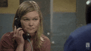 julia stiles shrug GIF by WIGS