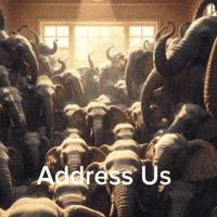 The Elephant In The Room GIF