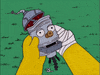 Episode 18 Robot Head GIF by The Simpsons