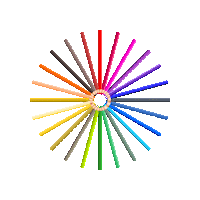 Festival Of Colours Rainbow Sticker by Digital Pratik