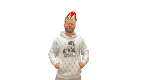 Gold King Sticker by Dr. Sindsen