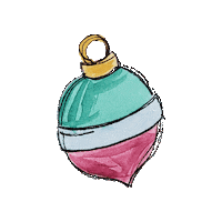 Christmas Ornament Sticker by CocoCreatess