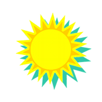 CocoCreatess sticker sun sunny cococreatess Sticker