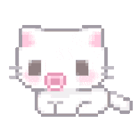 Cat Pixel Sticker