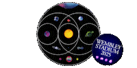 Chris Martin Sparks Sticker by Coldplay
