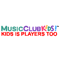 MusicClubKids mck musicclubkids music club kids kids is players too Sticker