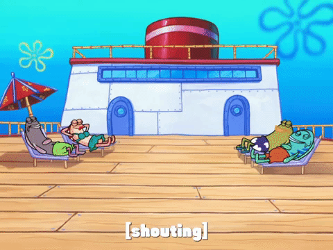 season 8 spongebob's runaway roadtrip: patrick's staycation GIF by SpongeBob SquarePants