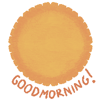 Sun Morning Sticker