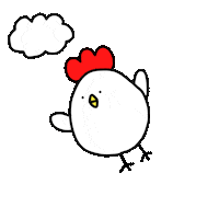 Bird Fly Sticker by Konomi Sakamoto