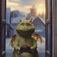 WaitroseAndPartners lit edgar john lewis christmas pudding GIF