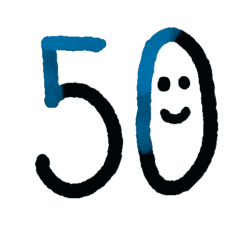 50 Sticker