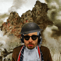 Staring Thousand Yard Stare GIF