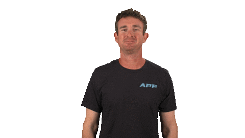Pickleball Wow Sticker by APP
