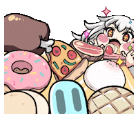 Hungry Snack Sticker by Jin
