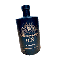 brentingbygin gin blackedition brentingby brentinbygin Sticker