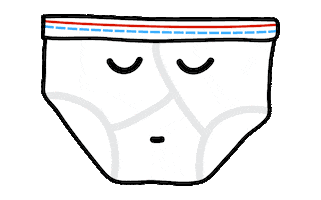tired illustration Sticker