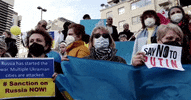 Protest Ukraine GIF by GIPHY News