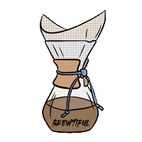 Coffee Brewtiful Sticker