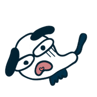 Dog What Sticker