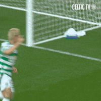 Goal Hoops GIF by Celtic Football Club