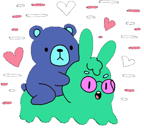 Heart Love Sticker by Nick Ybarra