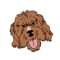 Happy Illustration Sticker