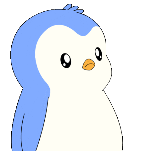 Penguin Whatever Sticker by Pudgy Penguins