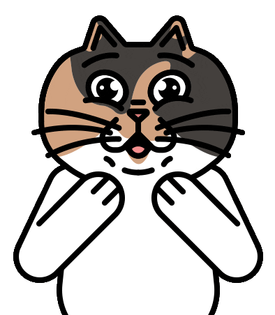 Cat Love Sticker