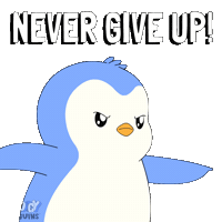 You Got This Do It Sticker by Pudgy Penguins