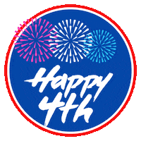 Independence Day Usa Sticker by Animanias