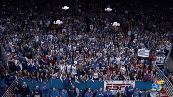 ku rockchalk GIF by Kansas Athletics