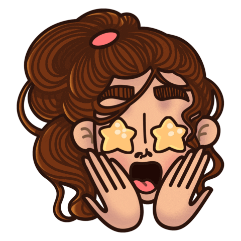 Stars Wow Sticker