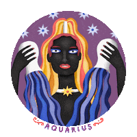 The Star Birthday Sticker by JordanBruner