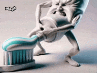 Tooth Toothpaste GIF by diapazon-center