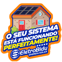Energia Solar Sticker by EletroBidu