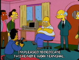 homer simpson waylan smithers GIF