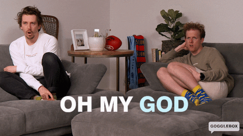 Oh My God Omg GIF by Gogglebox Australia