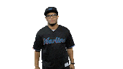 fun baseball Sticker by Miami Marlins