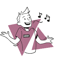Singer Singing Sticker by HAWK Hochschule für angewandte Wissenschaft und Kunst Hildesheim/Holzminden/Göttingen