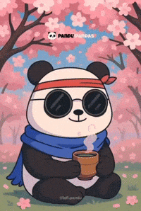 Coffee Drinking GIF by Pandu Pandas
