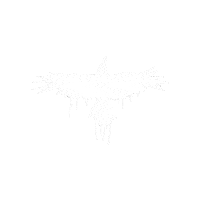 hydruspoetry logo white raven crow Sticker