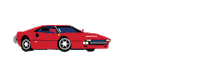 red car Sticker by OpeningCeremony