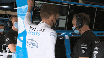 George Russell Shrug GIF by Formula 1