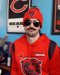 Chicago Bears Shrug GIF