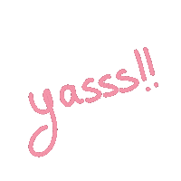 Yasss Sticker