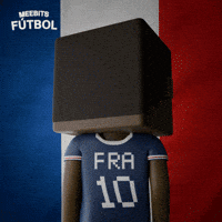 France Football GIF by Meebits