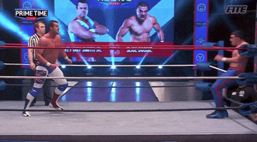 Prime Time GIF by United Wrestling Network