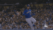carlos gomez celebration GIF by New York Mets