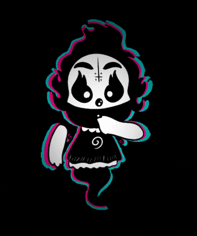 Ghost Doodle GIF