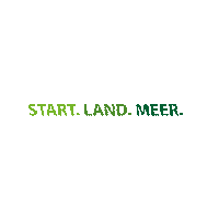 startgmbh logo green start land Sticker